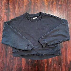 Mate the Label Cropped Sweatshirt, Size XL